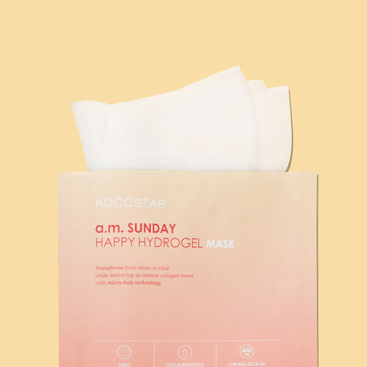 PREMIUM A.M SUNDAY HAPPY HYDROGEL MASK 5pcs