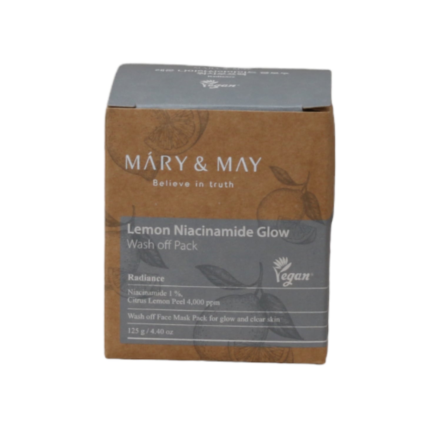Lemon Niacinamide Glow Wash off Pack