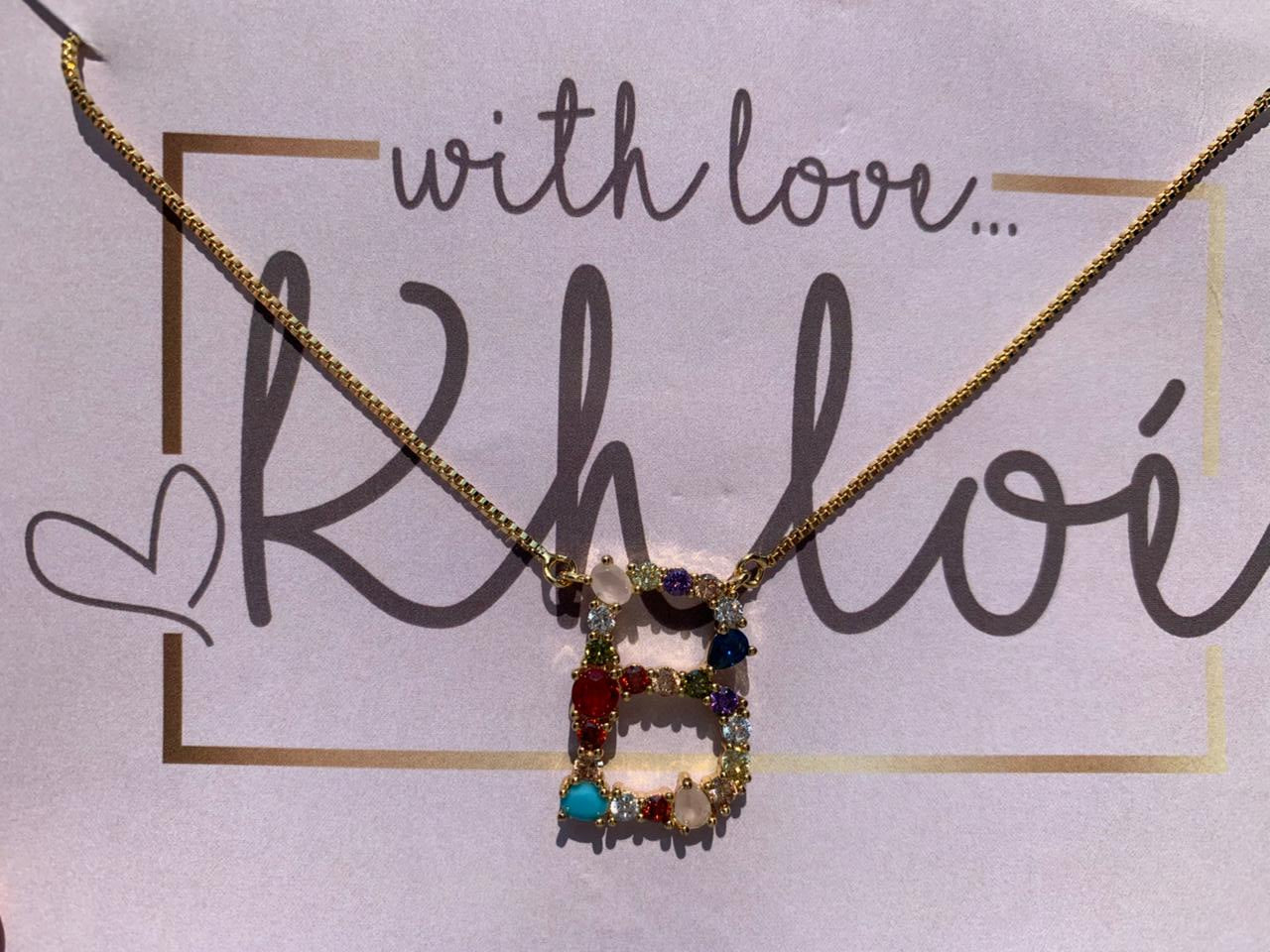 Bijou Lettre (Jewel Letters Necklace)