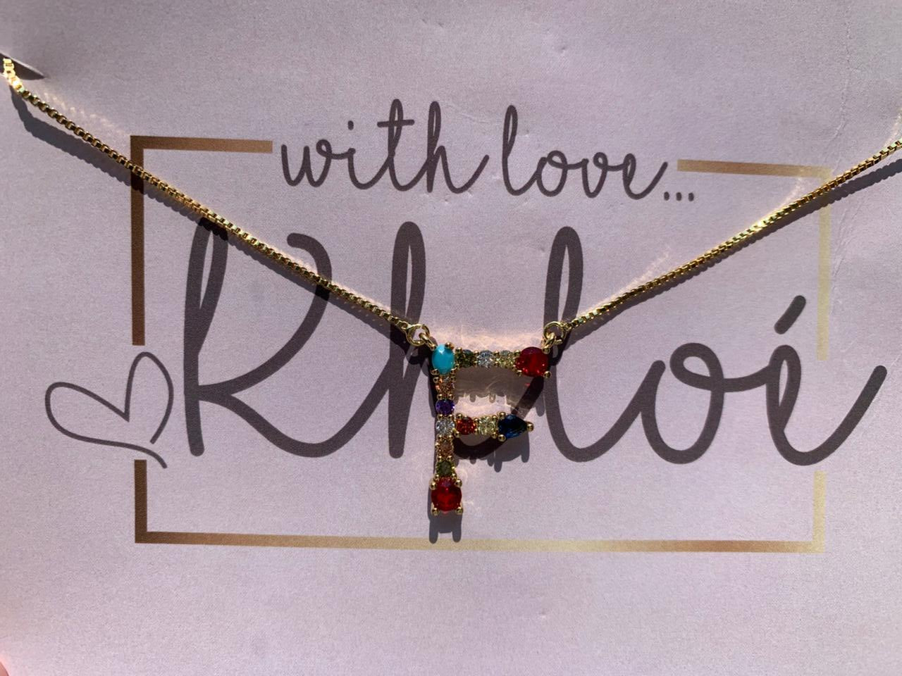 Bijou Lettre (Jewel Letters Necklace)