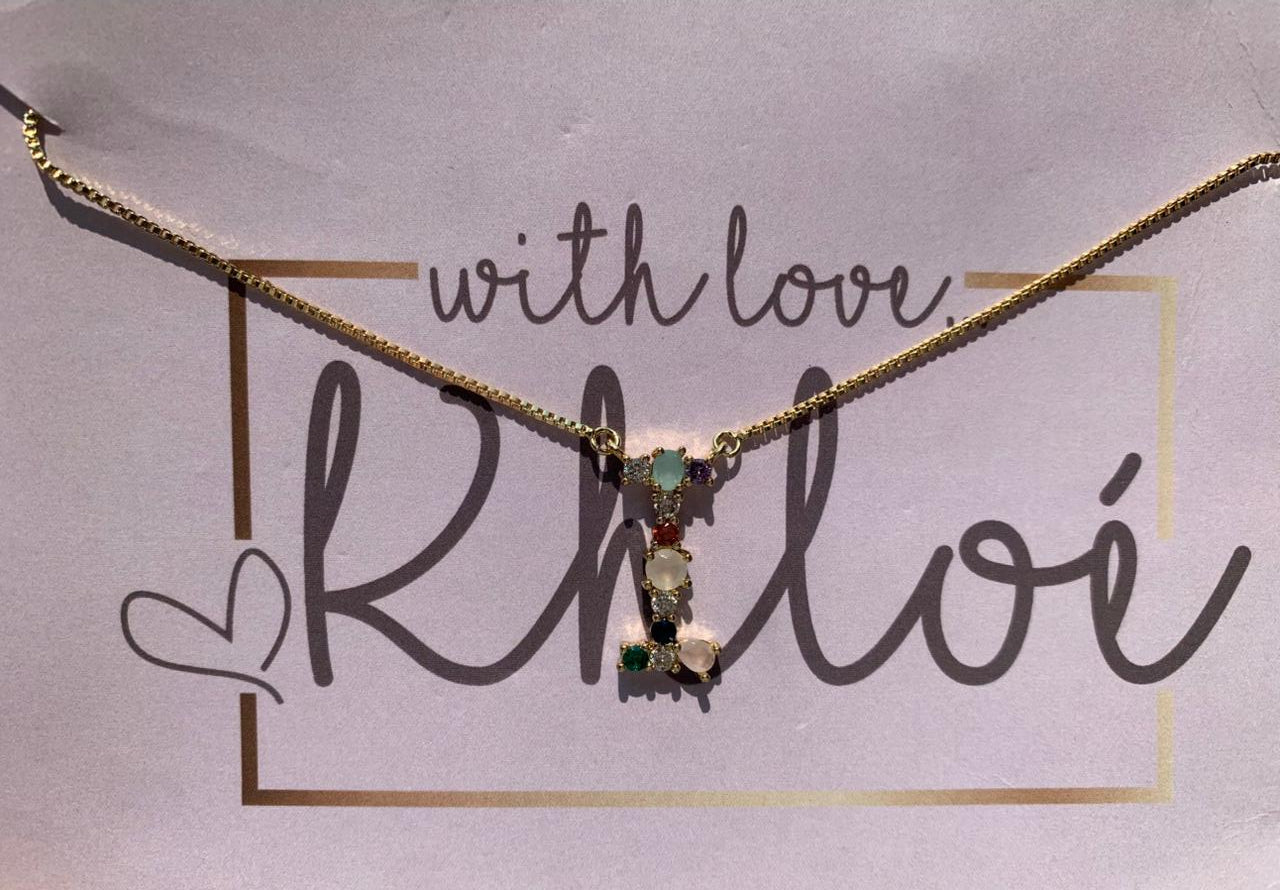 Bijou Lettre (Jewel Letters Necklace)