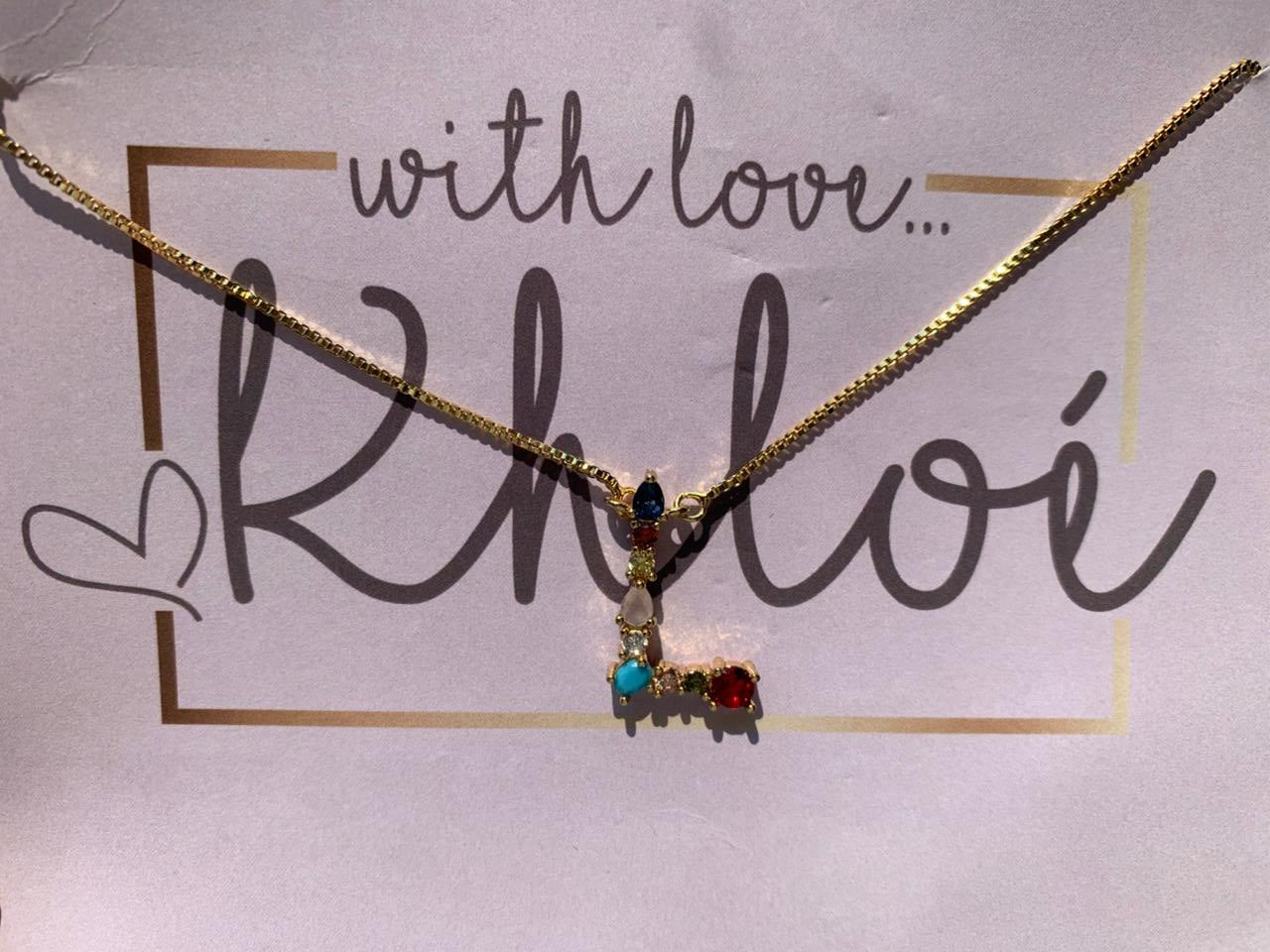 Bijou Lettre (Jewel Letters Necklace)