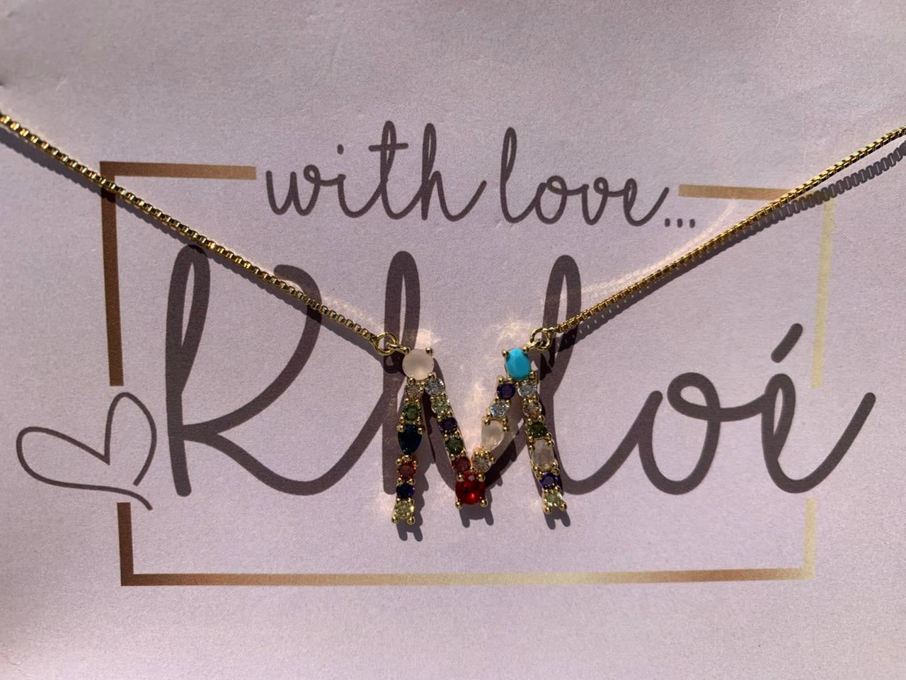 Bijou Lettre (Jewel Letters Necklace)