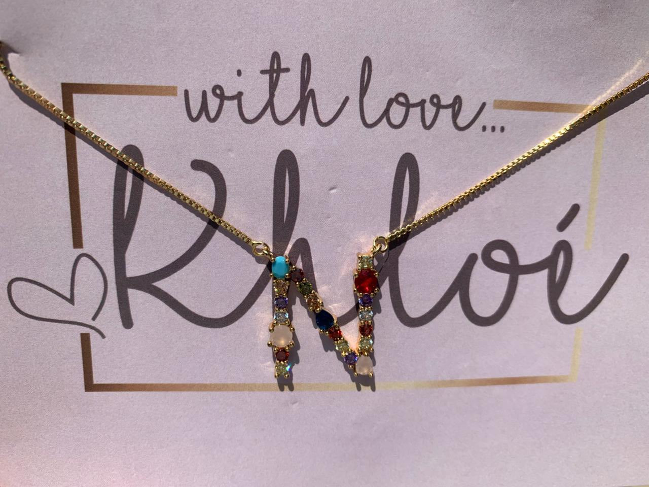Bijou Lettre (Jewel Letters Necklace)
