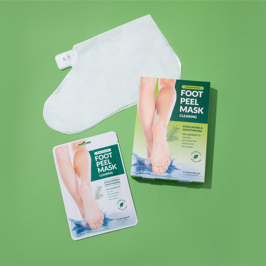 FARMSKIN FOOT PEEL MASK CLEARING (3 PAIRS)