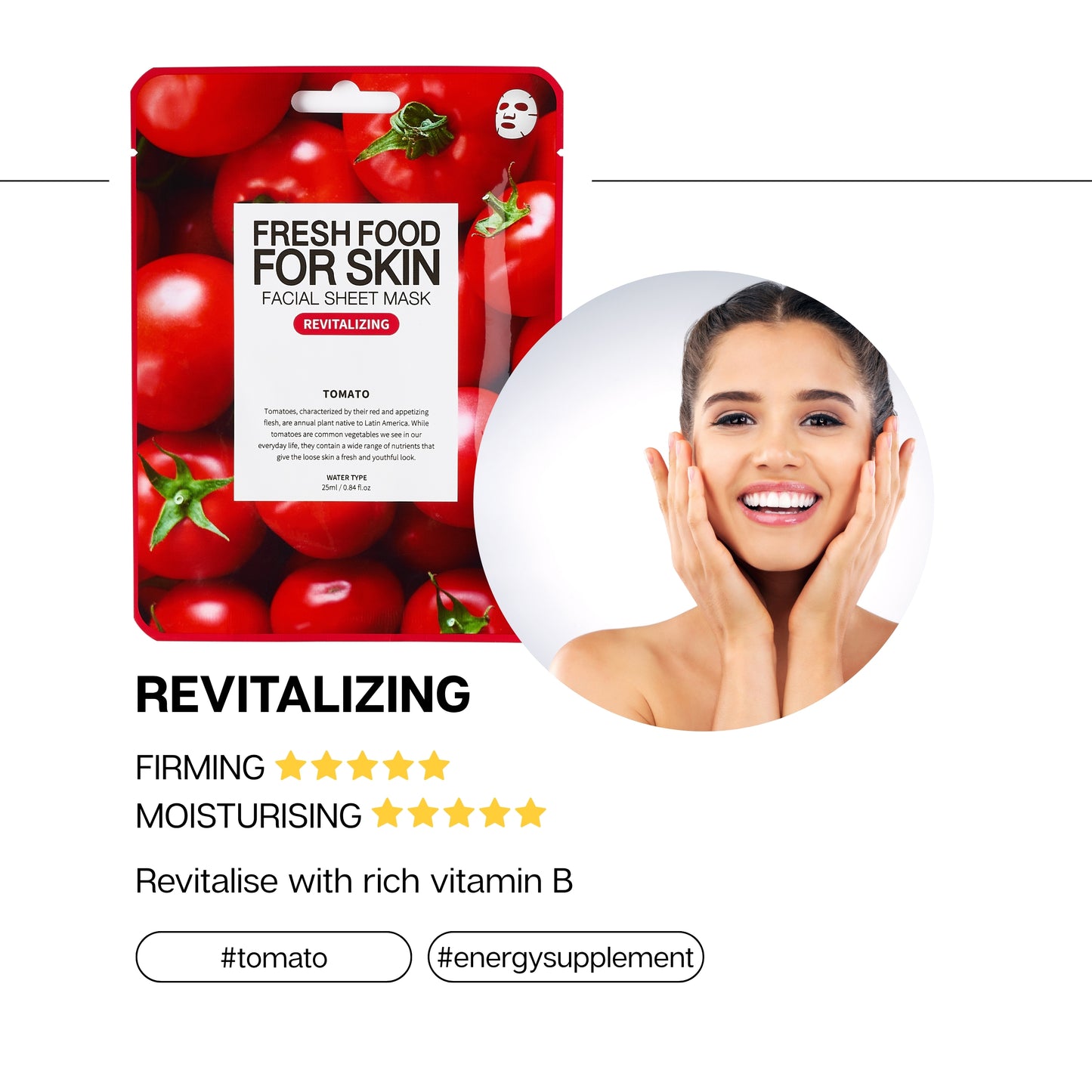 TOMATO- FRESHFOOD FACIAL MASK