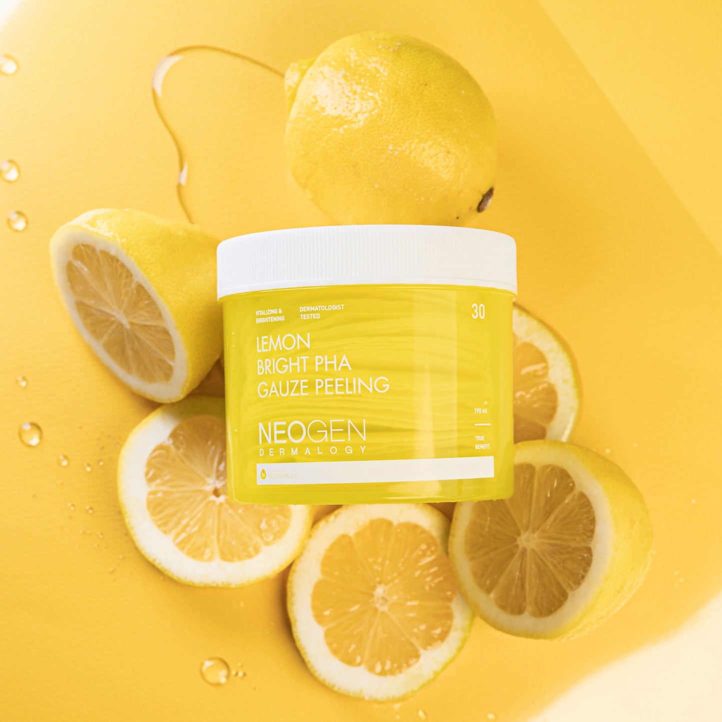 LEMON BRIGHT PHA GAUZE PEELING (190ml-30 pads)