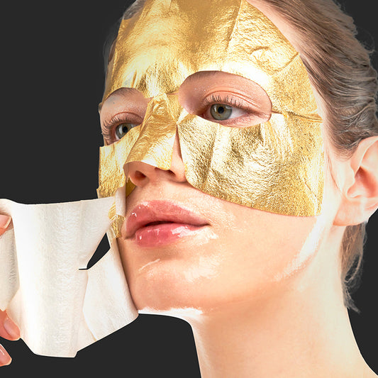 PREMIUM GOLD FOILTRIPLE LAYERS MASK