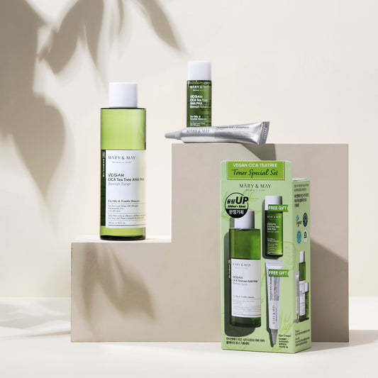 Vegan CICA Teatree Toner Special Set