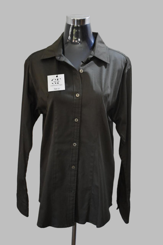 Button Blouse Army Green