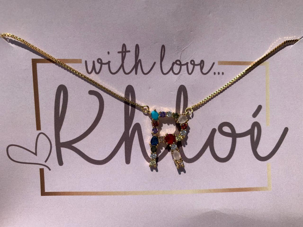 Bijou Lettre (Jewel Letters Necklace)