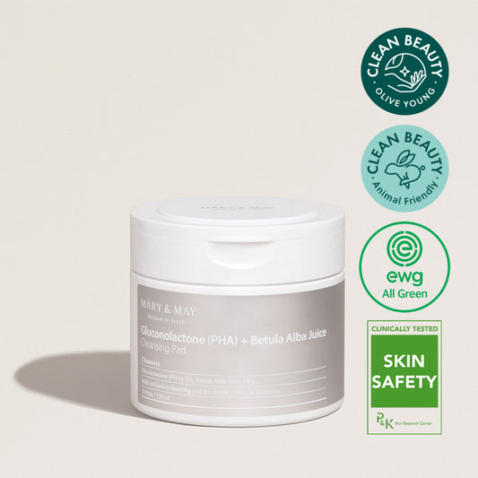 Gluconolactone (PHA)+Betula Alba Juice Cleansing Pad
