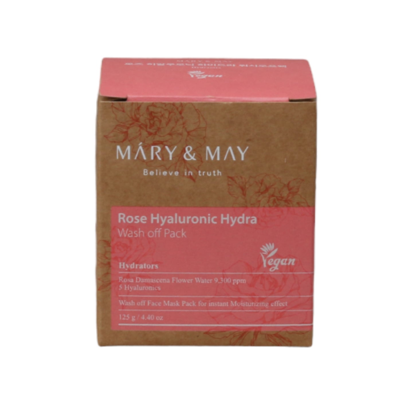 Rose Hyaluronic Hydra Wash off Pack
