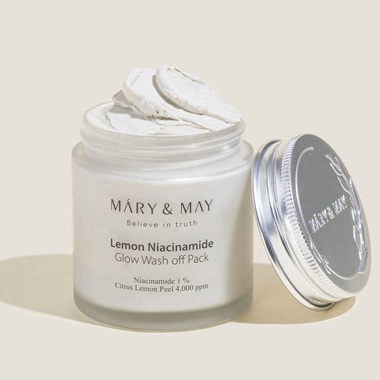 Lemon Niacinamide Glow Wash off Pack