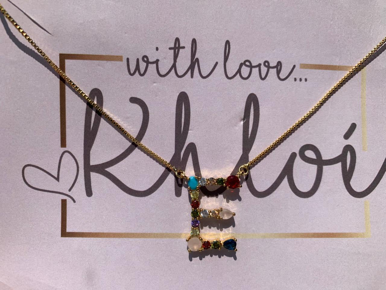 Bijou Lettre (Jewel Letters Necklace)