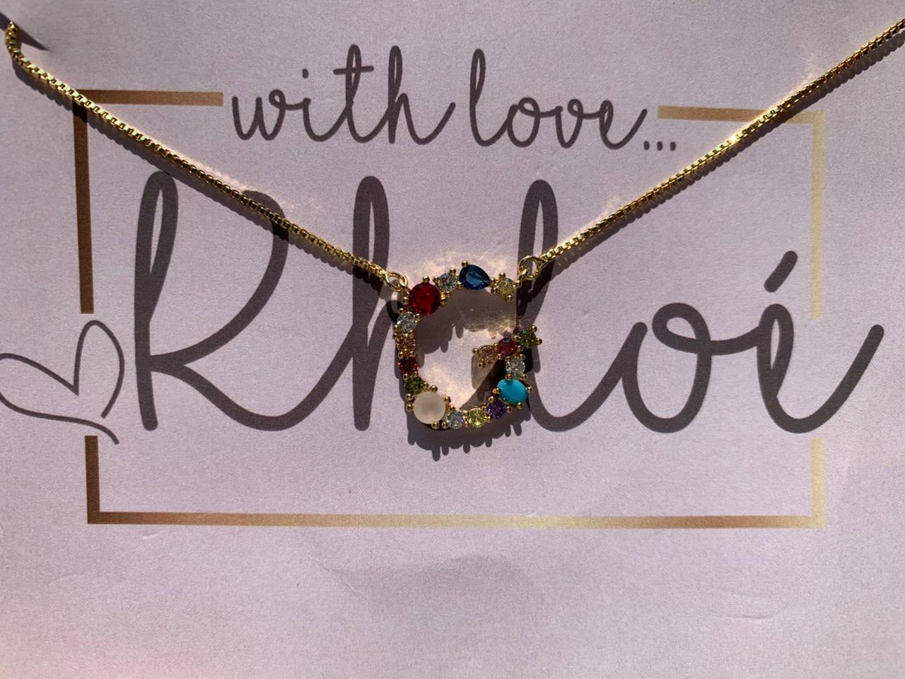 Bijou Lettre (Jewel Letters Necklace)