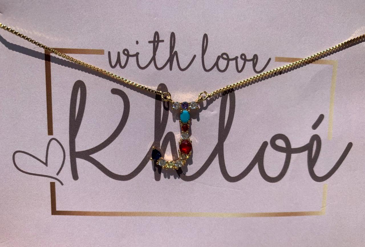 Bijou Lettre (Jewel Letters Necklace)
