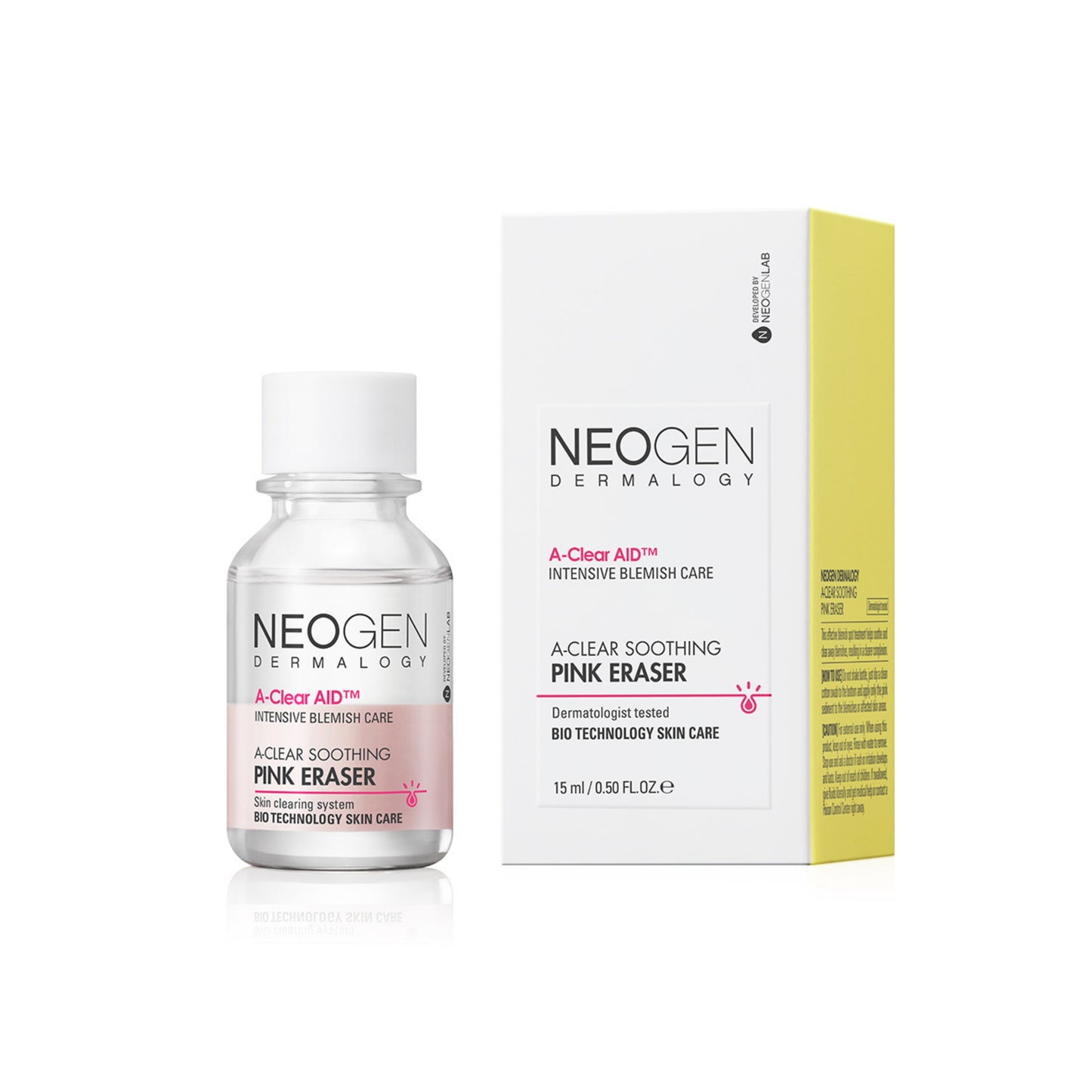 A-CLEAR SOOTHING PINK ERASER