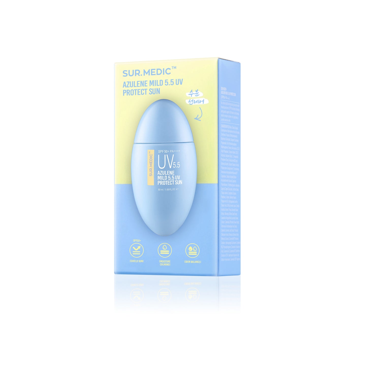 SUR.MEDIC+ AZULENE MILD 5.5 UV PROTECT SUN 50ml