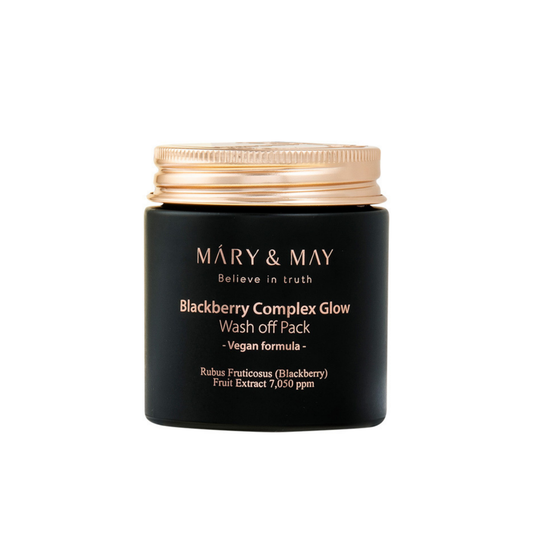 VEGAN BLACKBERRY COMPLEX GLOW WASH OFF PACK 125G