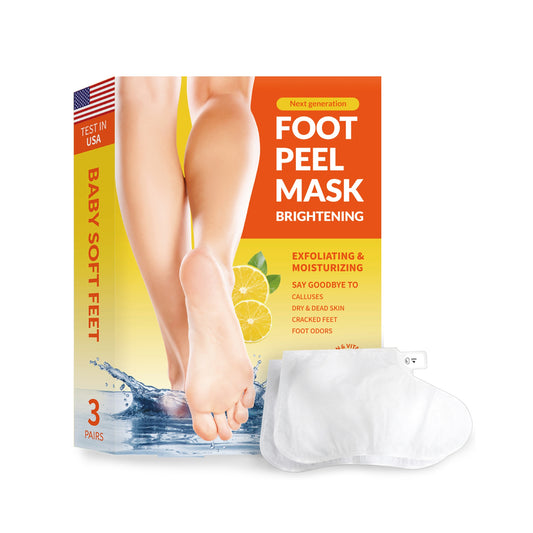 FARMSKIN FOOT PEEL MASK BRIGHTENING (3 PAIRS)