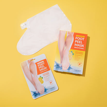 FARMSKIN FOOT PEEL MASK BRIGHTENING (3 PAIRS)