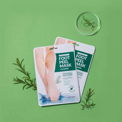 FARMSKIN FOOT PEEL MASK CLEARING (3 PAIRS)