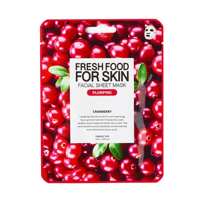 CRANBERRY- FRESHFOOD FACIAL MASK