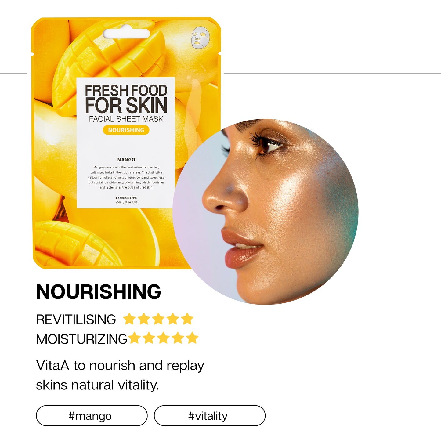 MANGO- FRESHFOOD FACIAL MASK