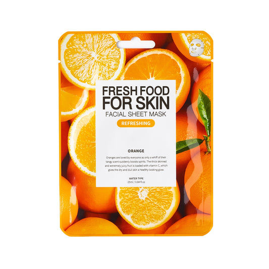ORANGE- FRESHFOOD FACIAL MASK