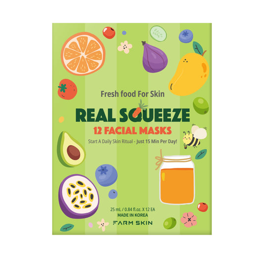 FRESHFOOD FOR SKIN REAL SQUEEZE (12 MASKS)