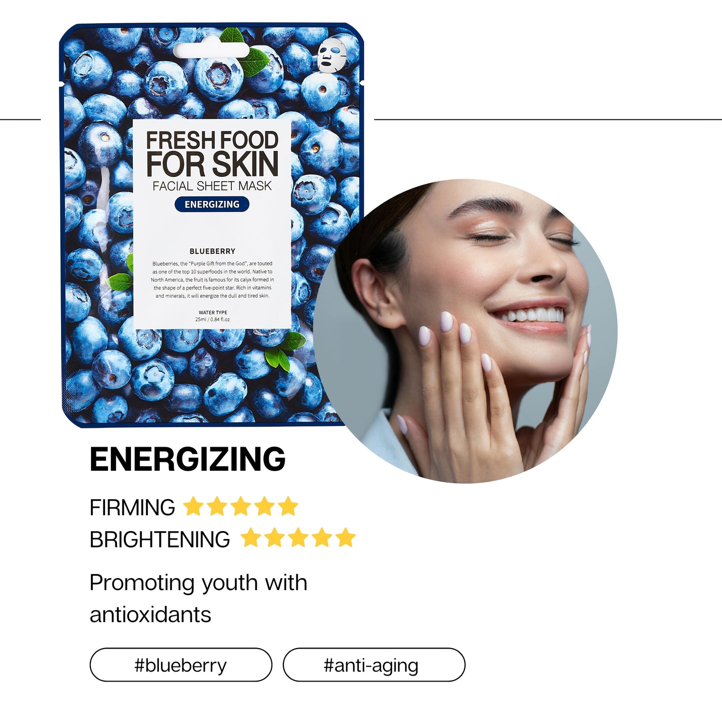 BLUEBERRY-FRESHFOOD FACIAL MASK