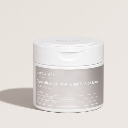 Gluconolactone (PHA)+Betula Alba Juice Cleansing Pad