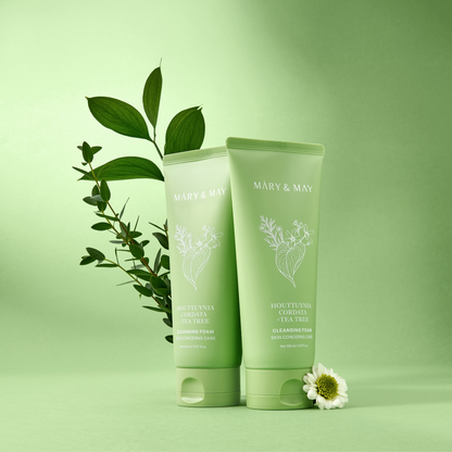 HOUTTUYNIA CORDATA+TEA TREE CLEANSING FOAM 150ML