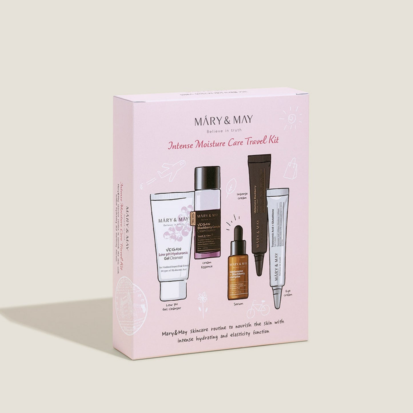 Intense Moisture Care Travel Kit (5pcs)