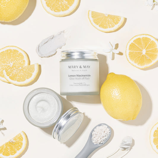 Lemon Niacinamide Glow Wash off Pack