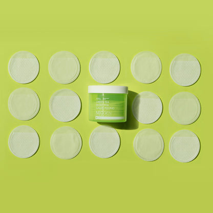 GREEN TEA MOIST PHA GAUZE PEELING (190ml-30 Pads)