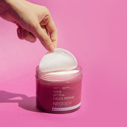 WINE LIFT PHA GAUZE PEELING (190ml-30 pads)