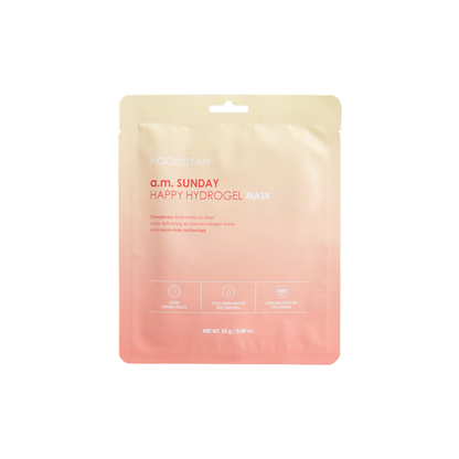 AM SUNDAY HYDROGEL FACE MASK (SINGLE)