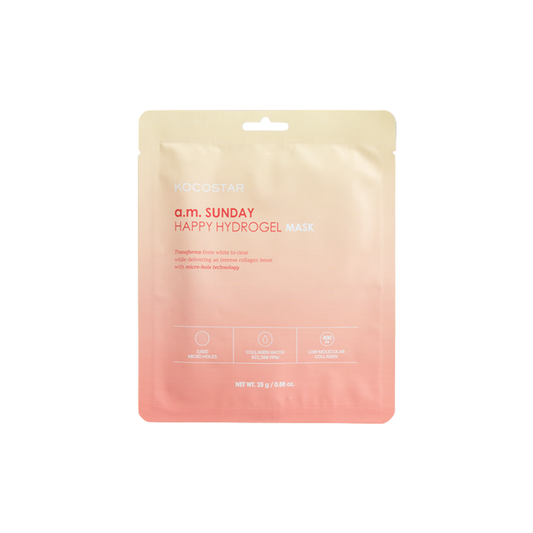 AM SUNDAY HYDROGEL FACE MASK (SINGLE)