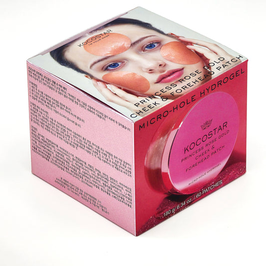 PRINCESS ROSE GOLD CHEEK & FOREHEAD PATCH