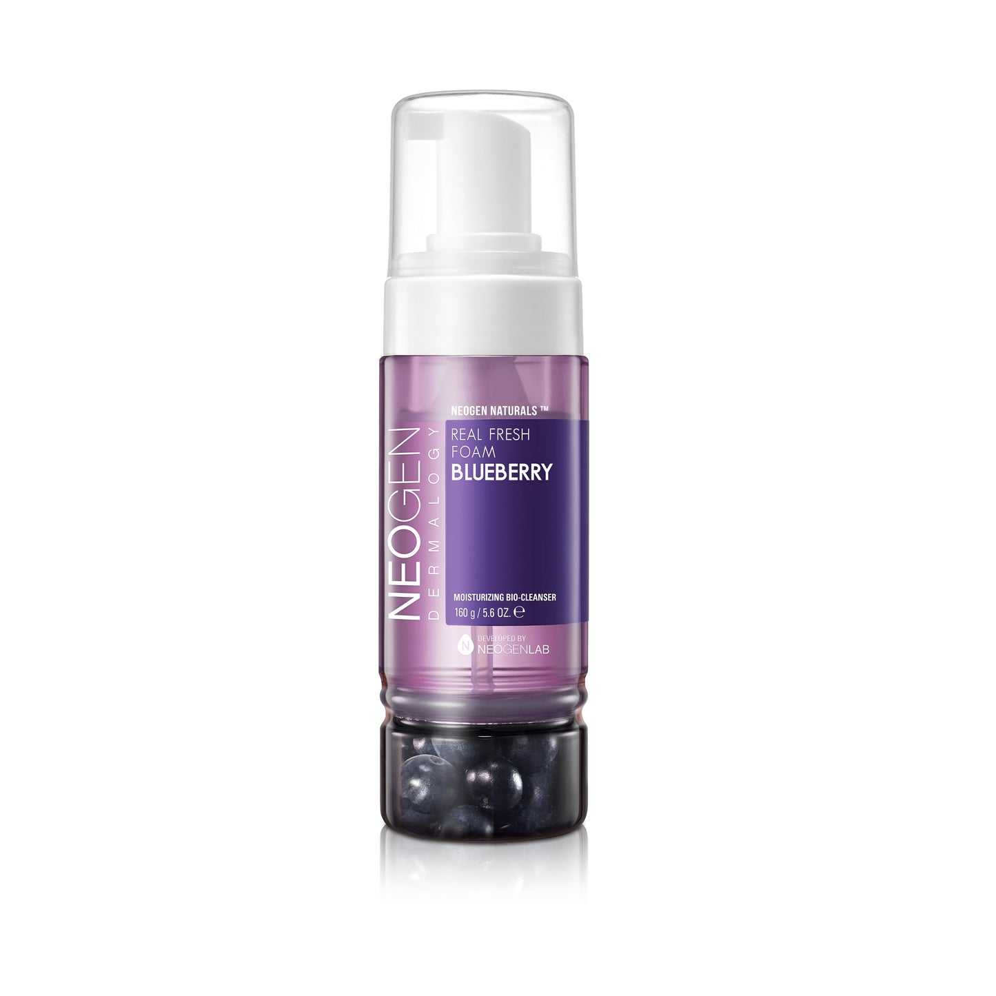 REAL FRESH FOAM BLUEBERRY 160g