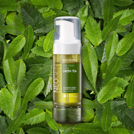 REAL FRESH FOAM GREEN TEA 160g