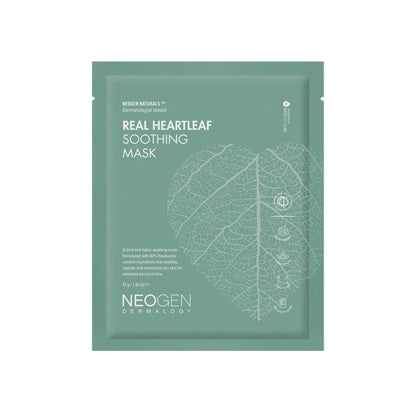 REAL HEARTLEAF SOOTHING MASK  (SINGLE)