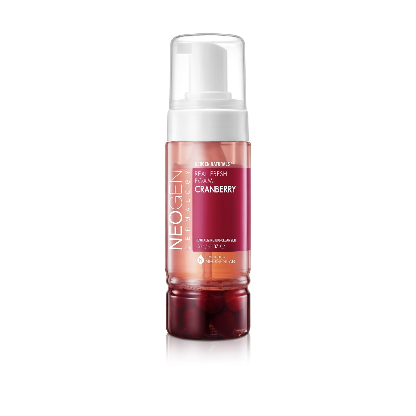 REAL FRESH FOAM CRANBERRY 160g