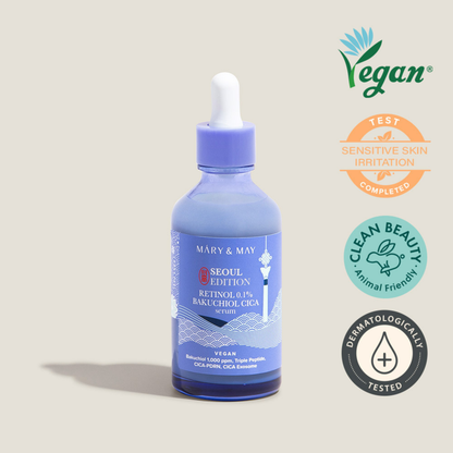 RETINOL 0.1% BAKUCHIOL CICA SERUM 80ML