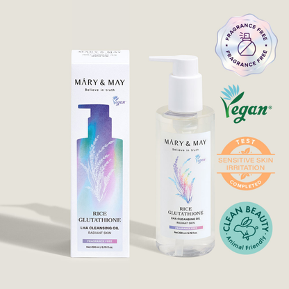 RICE GLUTATHIONE LHA CLEANSING OIL 200ML