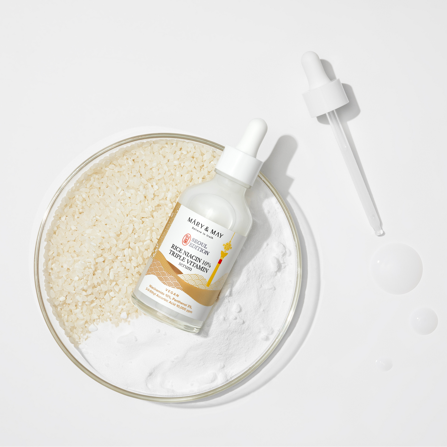 RICE NIACIN 10% TRIPLE VITAMIN SERUM 80ML