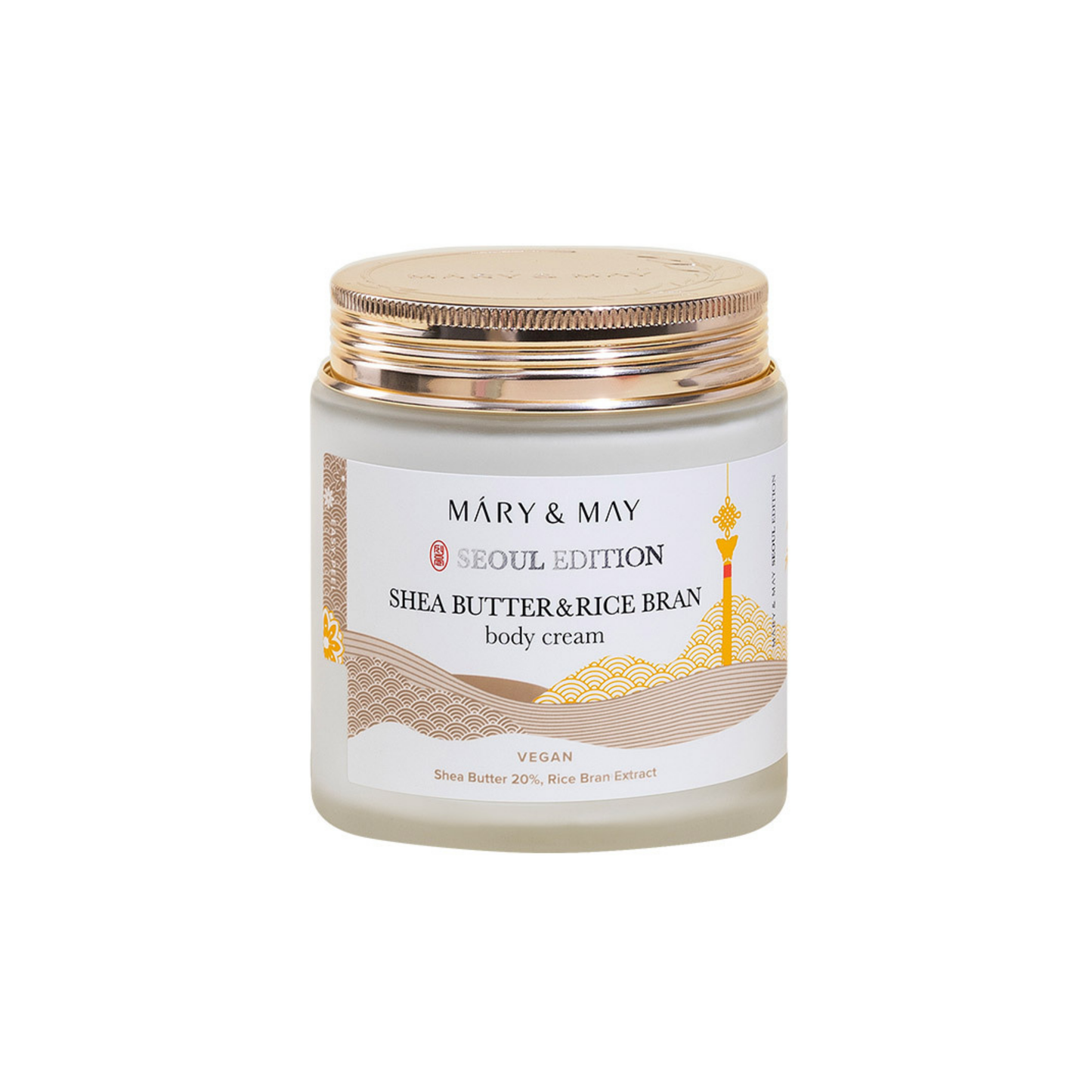 SHEA BUTTER & RICE BRAN BODY CREAM 250ML