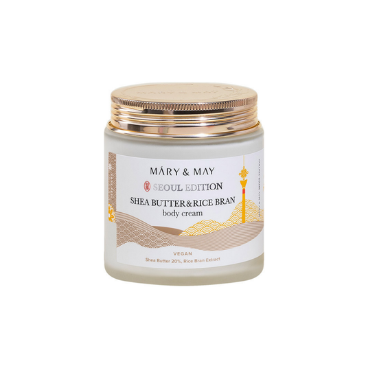 SHEA BUTTER & RICE BRAN BODY CREAM 250ML